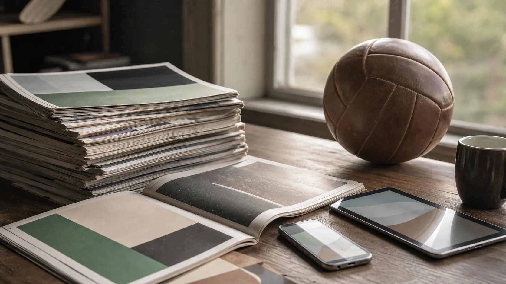 But magazine football raconte une fin papier que le web n'a pas effacée