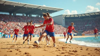 Beach soccer en France : saison 2026 et équipe nationale