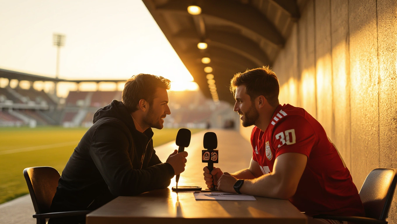 Interviews football : joueurs et entraîneurs FR