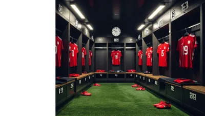 Reportages vestiaires : l'envers du décor foot
